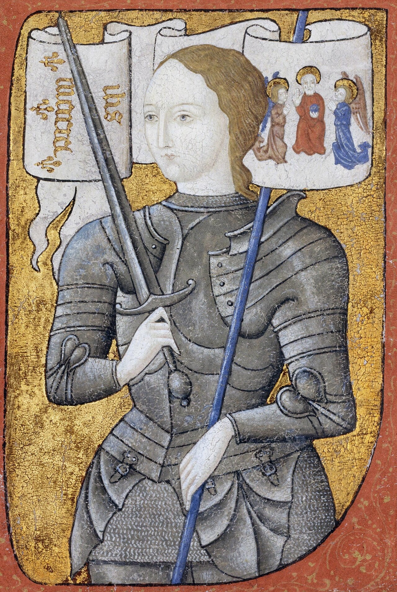 Joan of Arc, fifteenth-century miniature