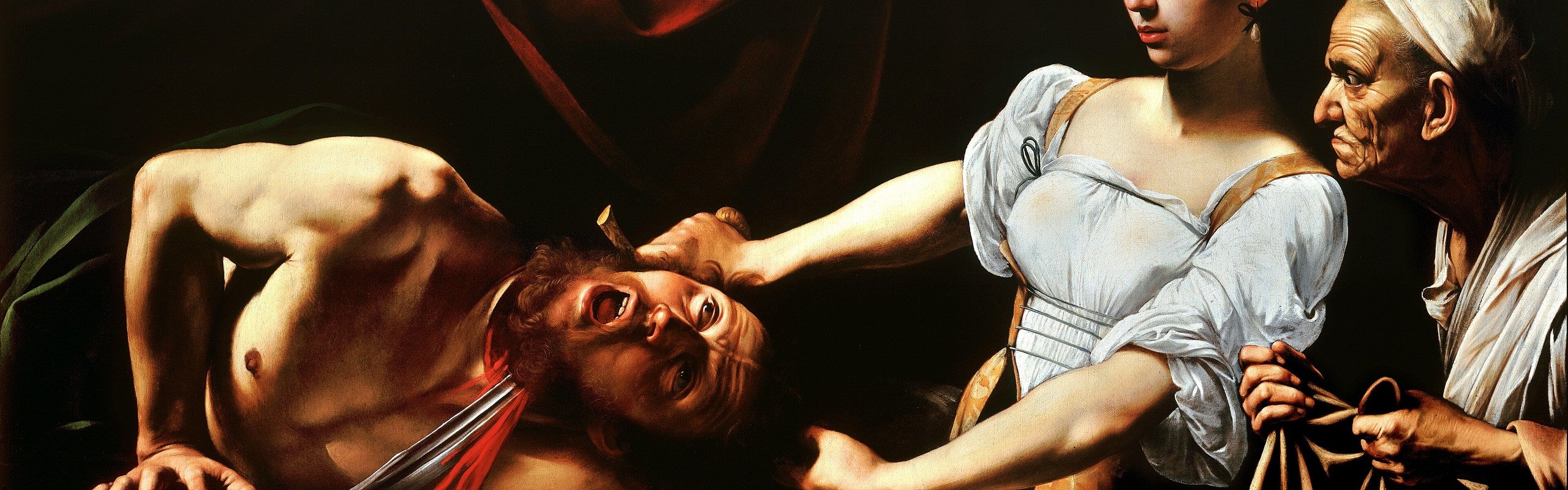 Judith Beheading Holofernes, Caravaggio, c. 1599