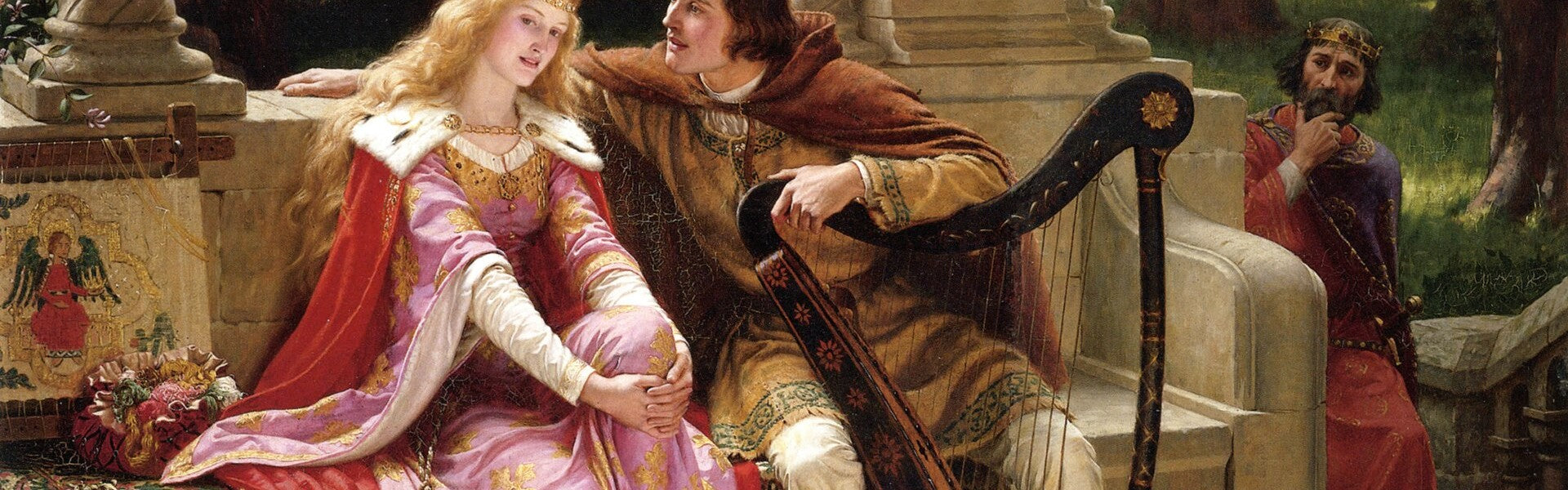 The End of the Song, Edmund Blair Leighton, 1902