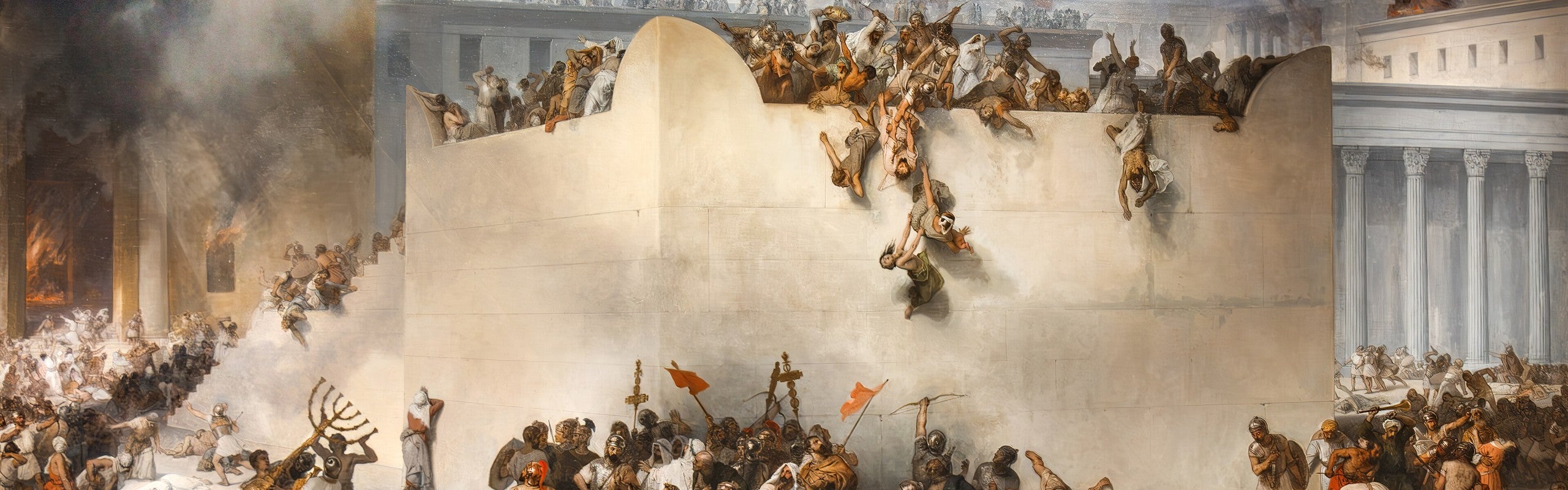 The Destruction of the Temple of Jerusalem, Francesco Hayez, 1867