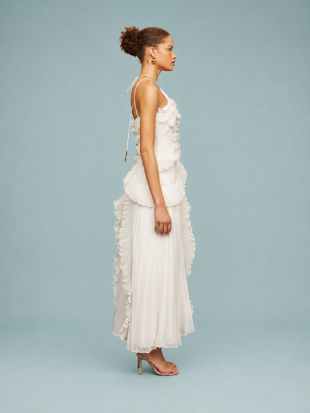 Sukienka Serena | Maxi z dekoltem halter