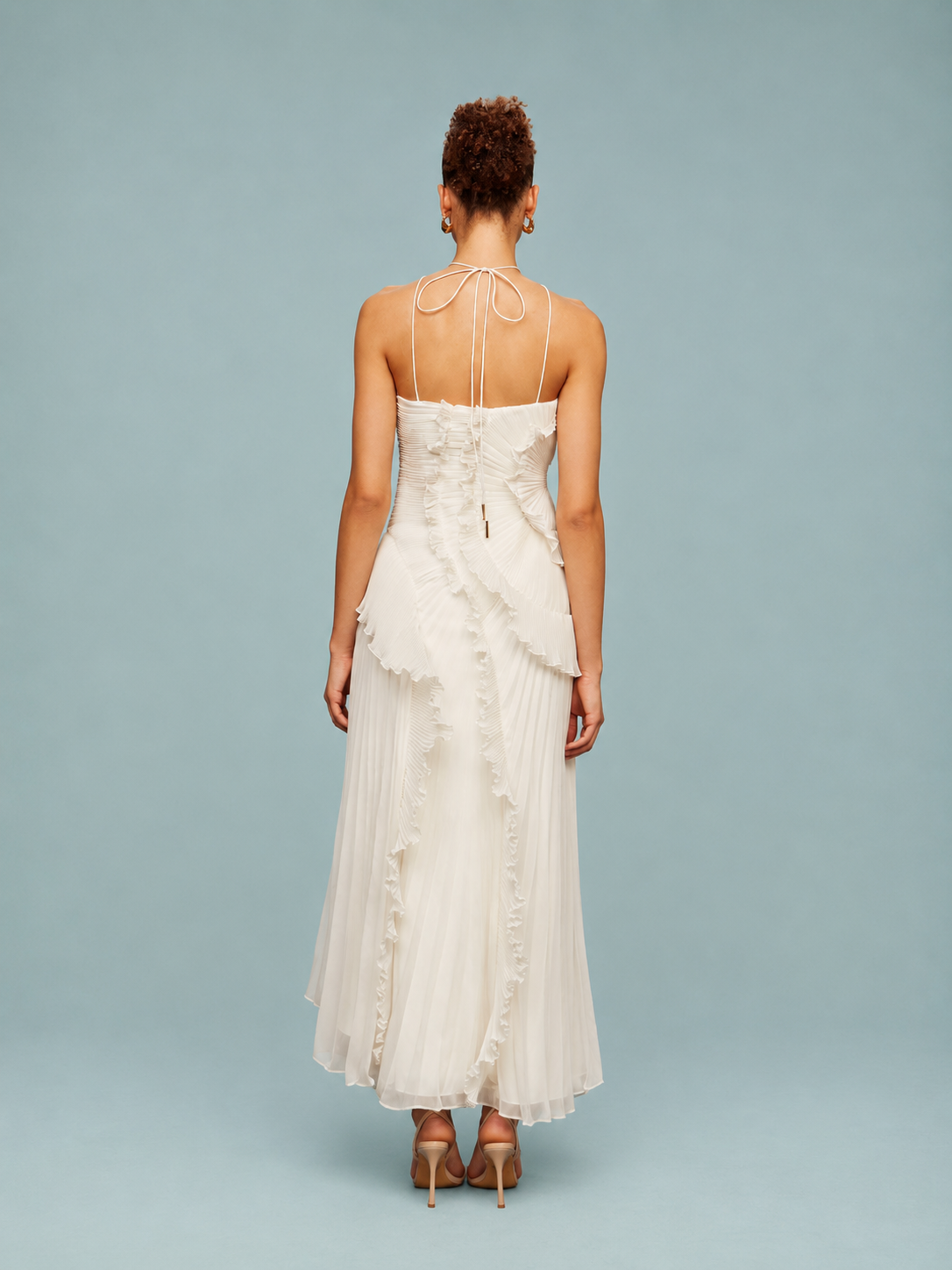 Sukienka Serena | Maxi z dekoltem halter